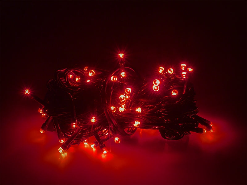 Kerstverlichting Rood 16 Meter 200 LEDs - 8 Standen Kerstverlichting Rood 16 Meter 200 LEDs - 8 Standen